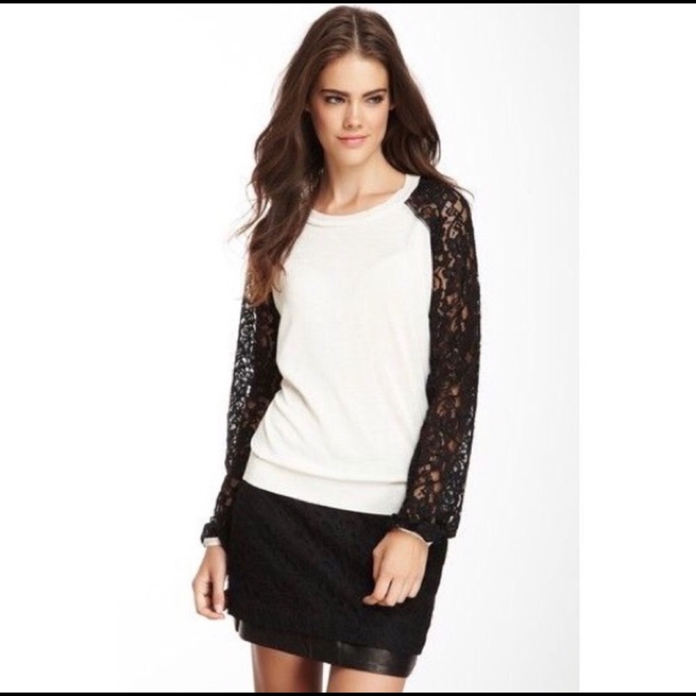 Diane von Furstenber lace top